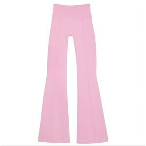 1229 NWT Pink Victoria Secret Winter Flare Leggings Sz XS Pink Poodle